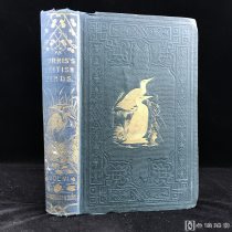 藏书票！1865年 《英国鸟类史》卷6（《A History f British Birds》 ）布面精装毛边本 扉页藏书票 书脊封面烫金 Rev.F..Morris,B.A. 著，内含60张彩色版画 品相可