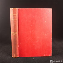1898年《中国史》，红色布面精装，有历史照片插图