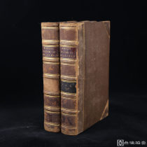 1800年医学与文学史上的奇书，英国牧师罗伯特伯顿巨著《忧郁的解剖》（全2卷），皮装