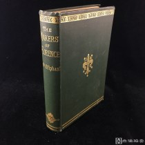 《佛罗伦萨的手工制作者》 1914年由Macmillan and Co出版，顶部刷金，Mrs. 奥利芬特作品，大量插图，硬精装。