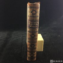 《弥尔顿诗歌作品集》 十九世纪由Gall & Inglis出版，三侧刷金，硬精装