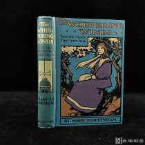 精装插图！1908年伦敦出版《风的故事》（he Whispering Winds ）漆布精装  封面轧花  25幅插图 
