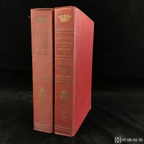 精装毛边插图本！1911年Vincent Parker出版《儒勒·凡尔纳作品集》（Works f  Jules -Verne）存2册   收录《蓓根的五亿法郎》、《一个中国人在中国的遭遇》、《亚马逊漂流记》《格兰特船长的儿女/天涯历险记》四部作品