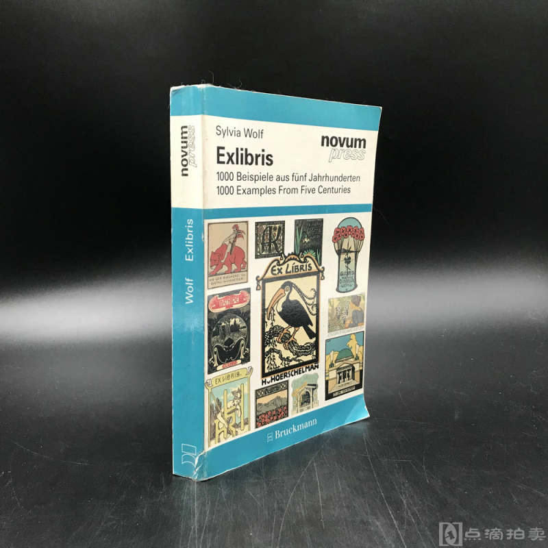 1985年，《藏书票图集》，上千幅藏书票影像，德国出版