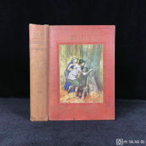 1918年，兰姆姐弟《莎士比亚故事集》，48幅精美彩色插图，漆面精装