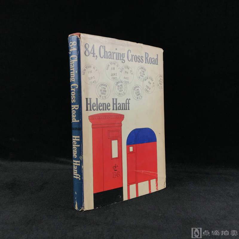 1970年，“爱书人的圣经”，海莲·汉芙《查令十字街84号》，精装大32开