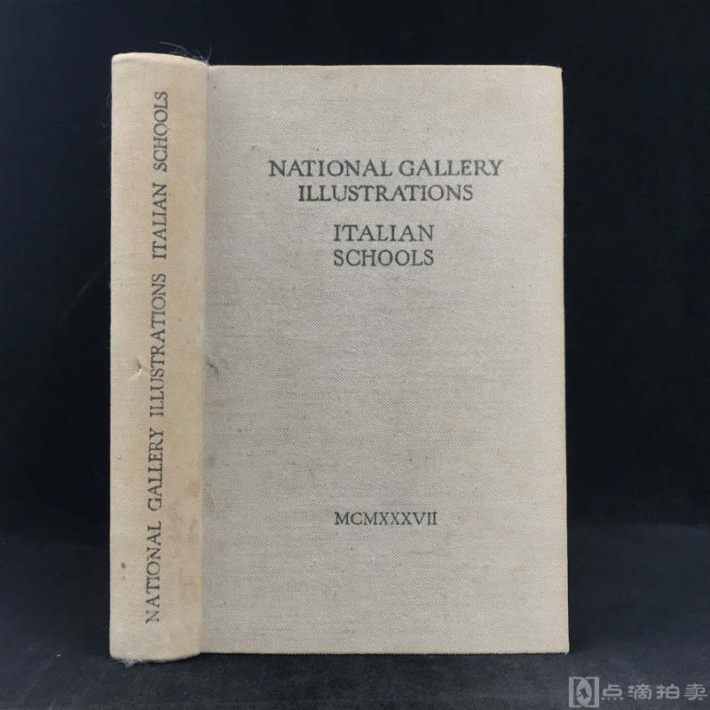 1937年，《意大利学院派画集》，700余幅插图，布面精装16开