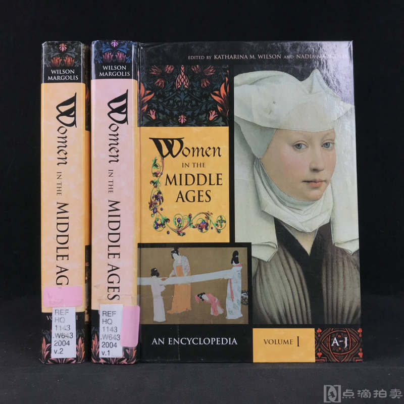 《中世纪女性百科全书》（全2卷），数百幅插图，精装16开