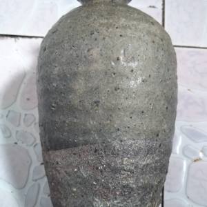 辽金元时期黑釉面梅瓶