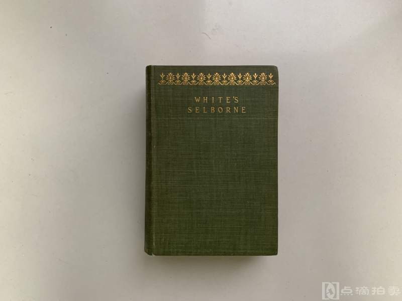 1895年 塞尔彭自然史Selborne 上下两卷