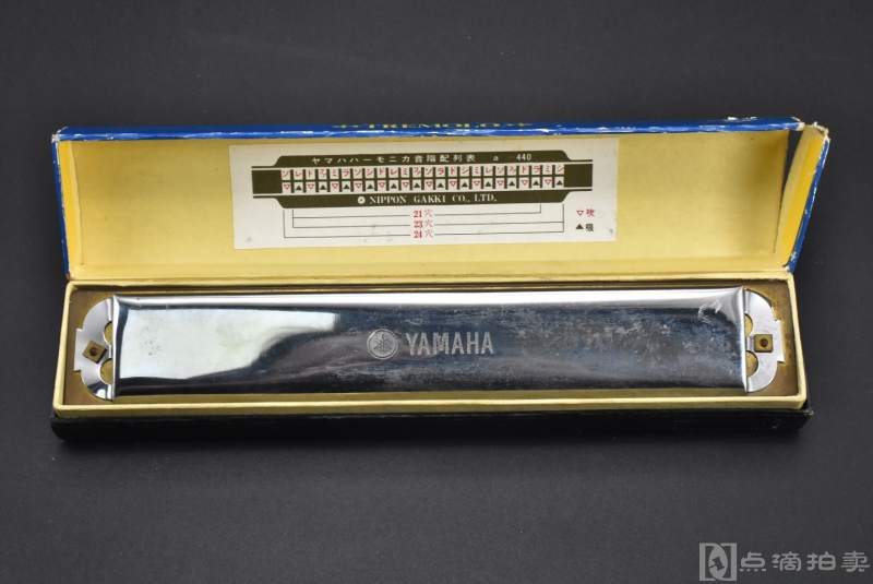 （P6803）日本原装《雅马哈口琴》原盒一只 日本产YAMAHA 口琴