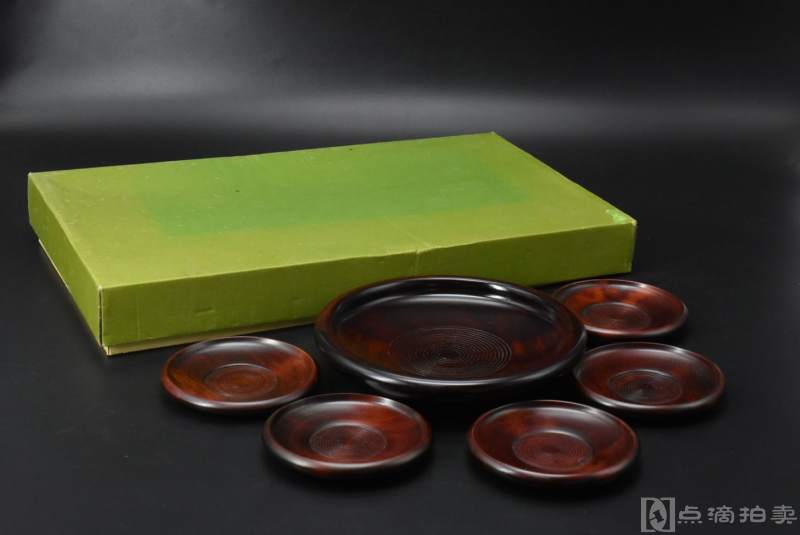 《日本传统工艺漆器》原盒一套六件全 