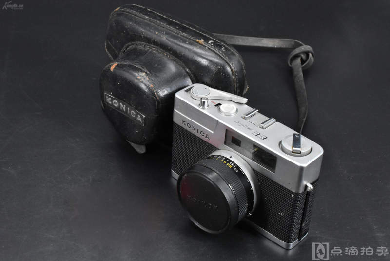 日本购回 古董相机《日本KONICA 柯尼卡相机》原包照相机一台
