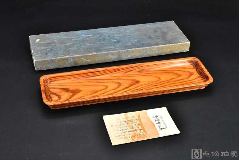 《日本传统工艺漆器》原盒漆盘一件