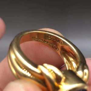 名家设计‎蒂‎芙尼蓝宝石黄金限量版全品宝石戒指