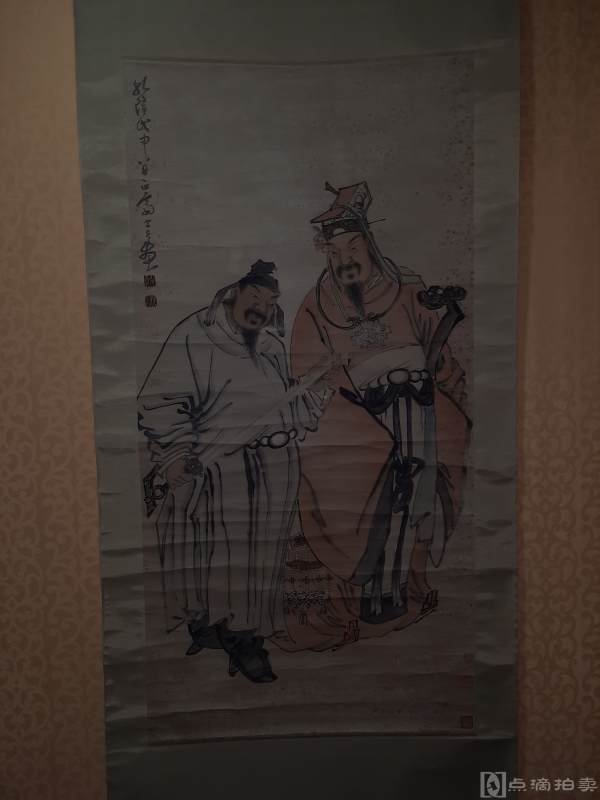 【买家自鉴】清代扬州八怪之一闵贞精绘作品《福禄图》