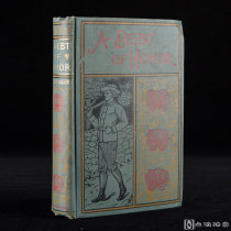 美国纽约1900年A. L. Burt Company出版 《荣誉之债/A Debt of Honor》 精装 内收插画5幅 小说