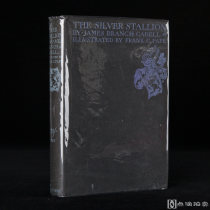 英国伦敦1928年John Lane the Bodley Head Limited初版 《银驹/The Silver Stallion》精装 上书口刷红 小说 内收Frank C. Papé插画11幅