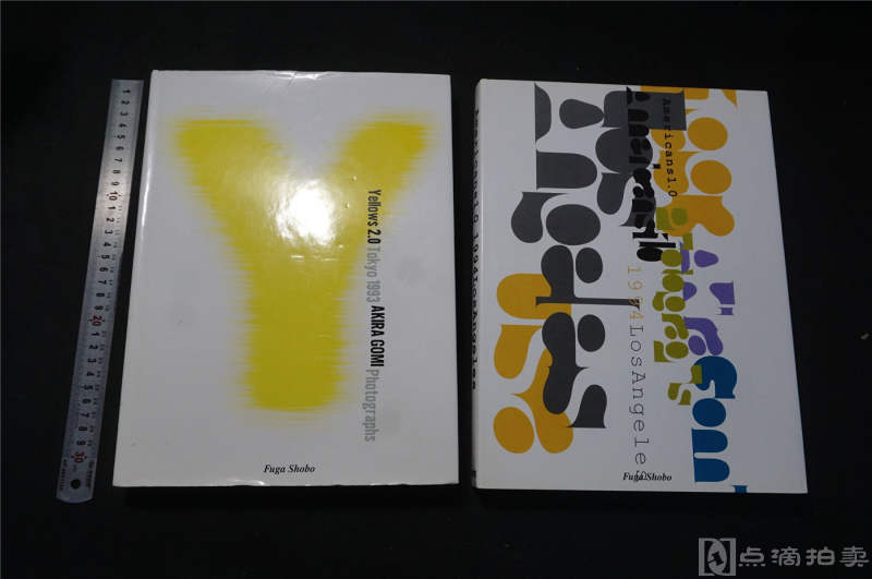 大师【五味彬】摄影册《Americans1.0》《yellows 2.0 tokyo》2册合拍，每一册约400页