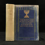 1912年，约翰·科尔曼《圣地见闻录》，英国风景画家弗雷洛夫93幅插图，漆布精装，封面书脊烫金压花，书顶鎏金