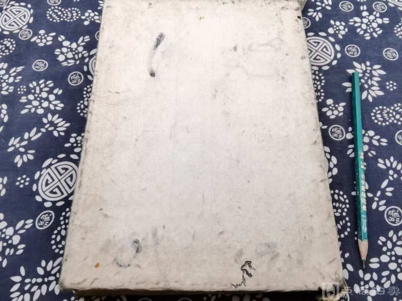 清道光时期（1842年）（有牌记）（日本天宝年）重刻时期精刻本《礼记》皮纸刻印着墨极深 单独一册不缺页这是《礼记的后二十五篇.》
