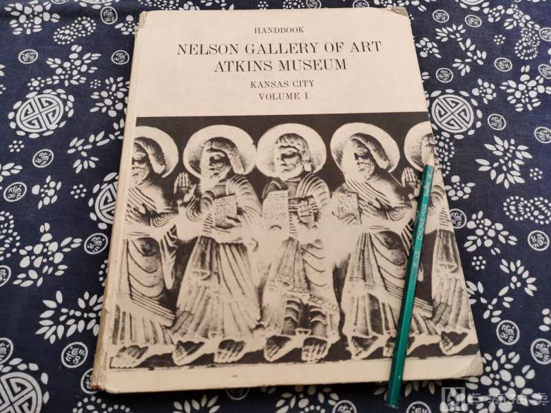 罕见古董书 近五百幅图版1973年英文版纳尓逊阿特金斯博物馆《古代近东西亚欧洲的雕刻和绘画艺术》250页精装