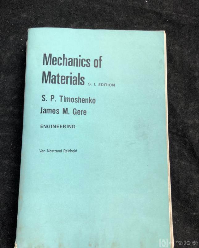 mechanics of materials材料力学 英文版