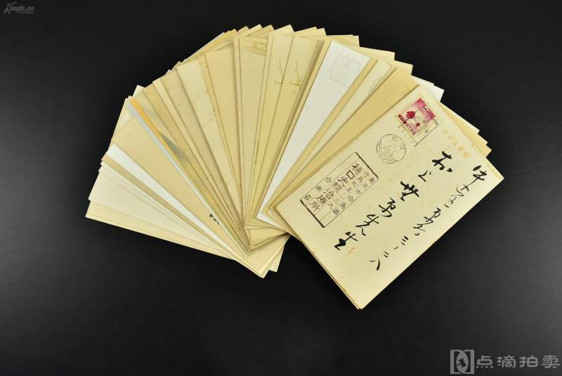 民国时期《日本彩色明信片》31张