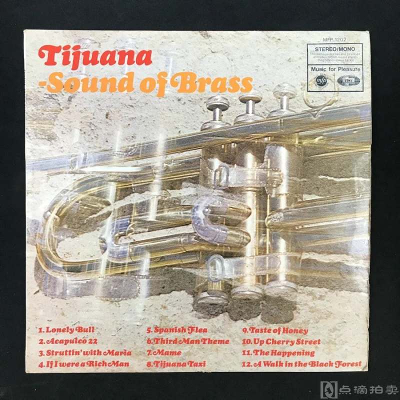 LP黑胶唱片 蒂华纳铜管乐队《黄铜之声》