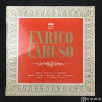 LP黑胶唱片 恩里科·卡鲁索 历史性的唱片